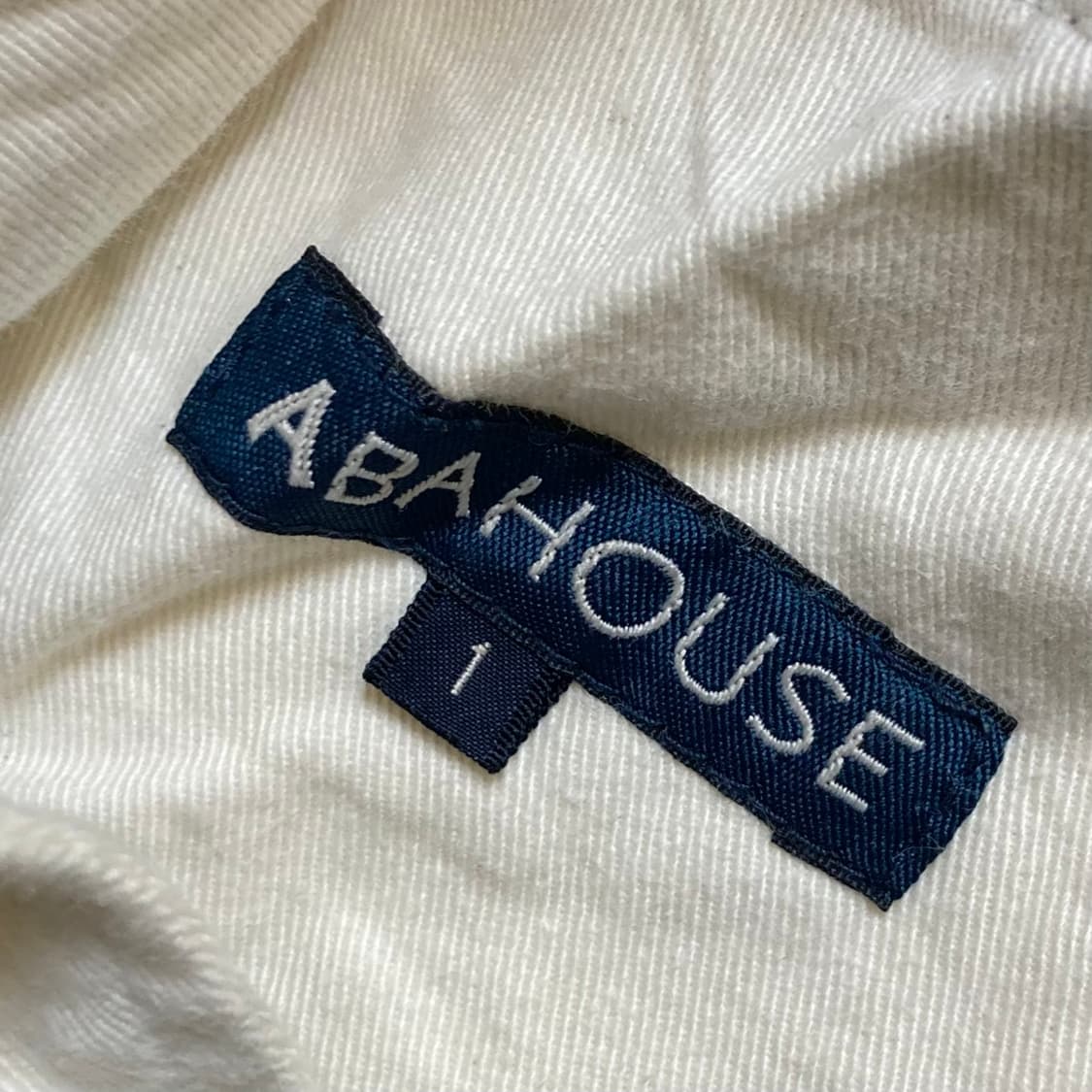 ABAHOUSE 절개 코튼팬츠 SIZE 1 상품이미지5