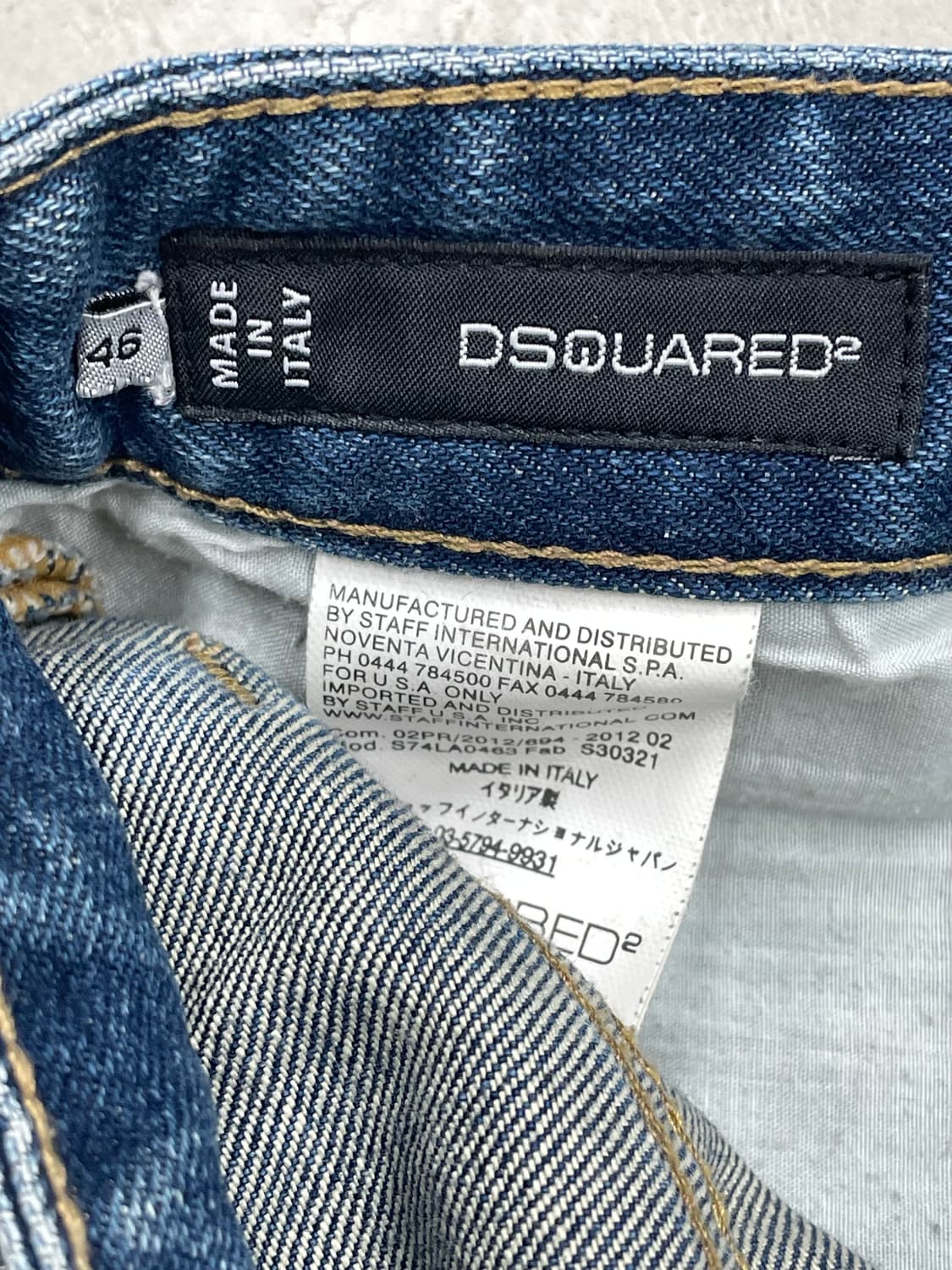 Dsquared2 patch denim pants 상품이미지4