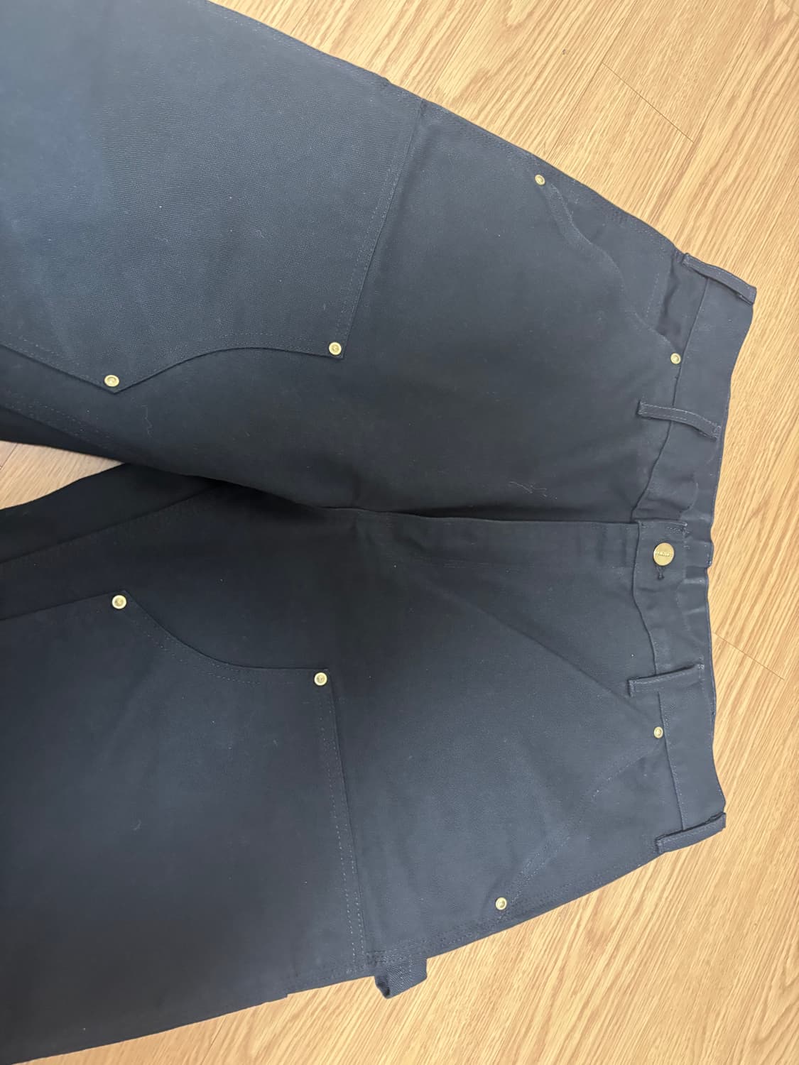 [36x30] 칼하트 b01 더블니 팬츠 블랙 상품이미지3