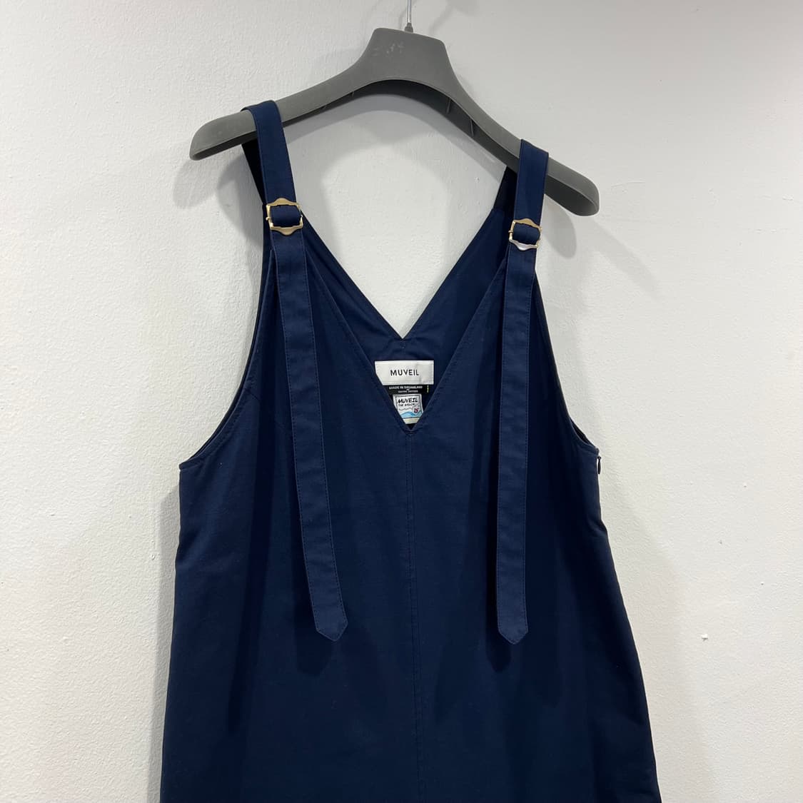 MUVEIL 뮤베르 오버롤 스커트 상품이미지2