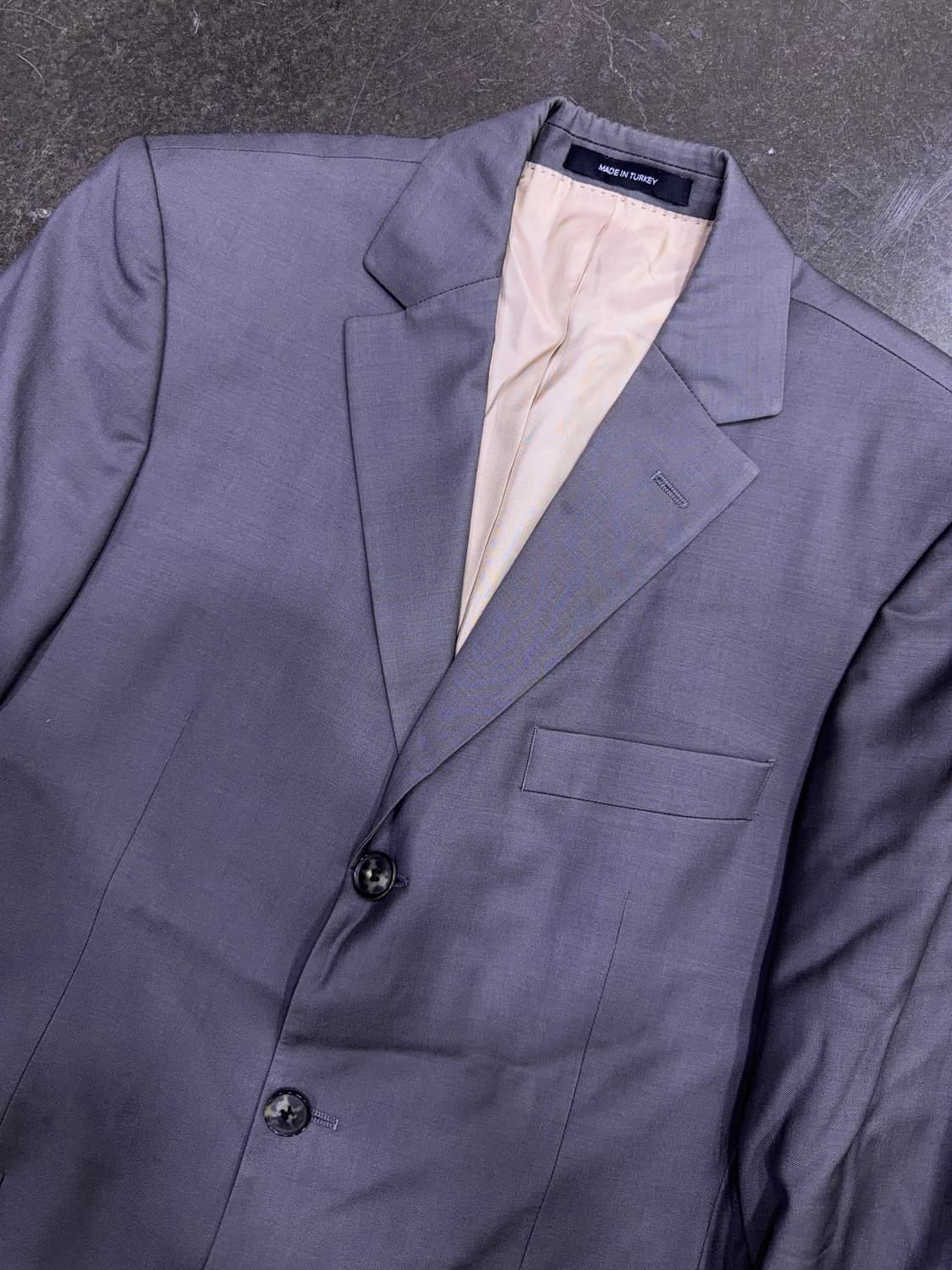 휴고보스 싱글 3버튼 블레이저 그레이 자켓 100 상품이미지3