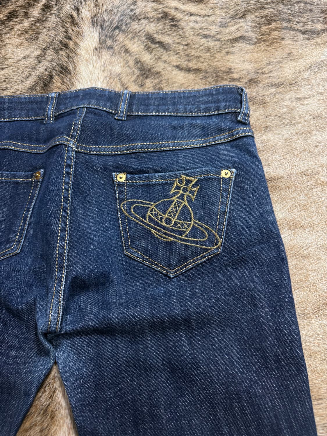 vivienne westwood low-rise denim pants 상품이미지3