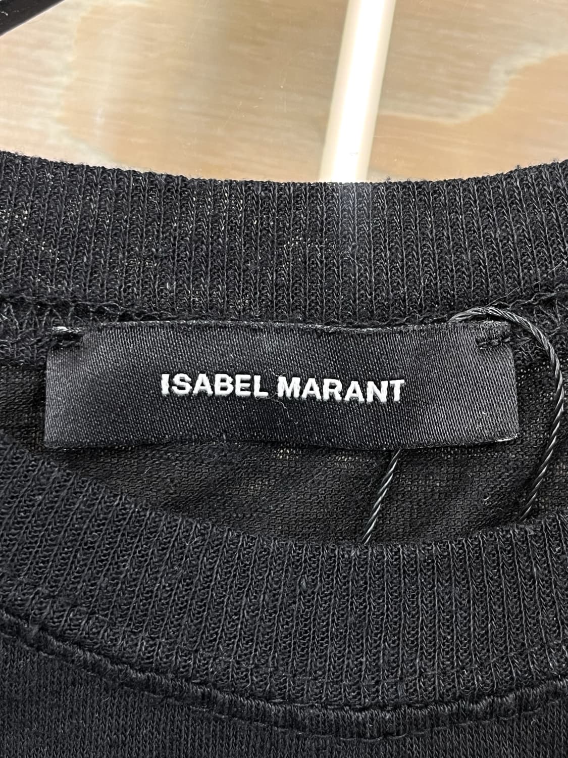 이자벨마랑 밀리 빅 로고 코튼 롱슬리브 상품이미지5