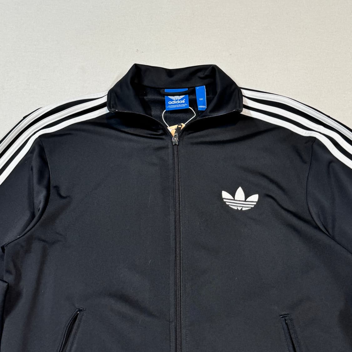 100) 아디다스 파이어버드 삼선 져지 트랙탑 집업 블랙 A11 상품이미지3