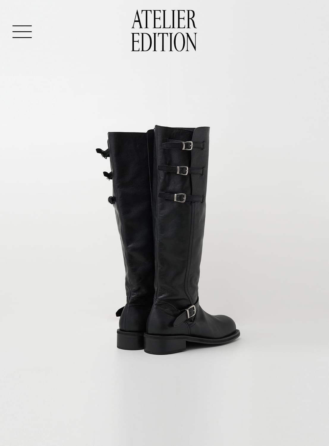 (240) 아뜰리에에디션 롱 버클 부츠 상품이미지2