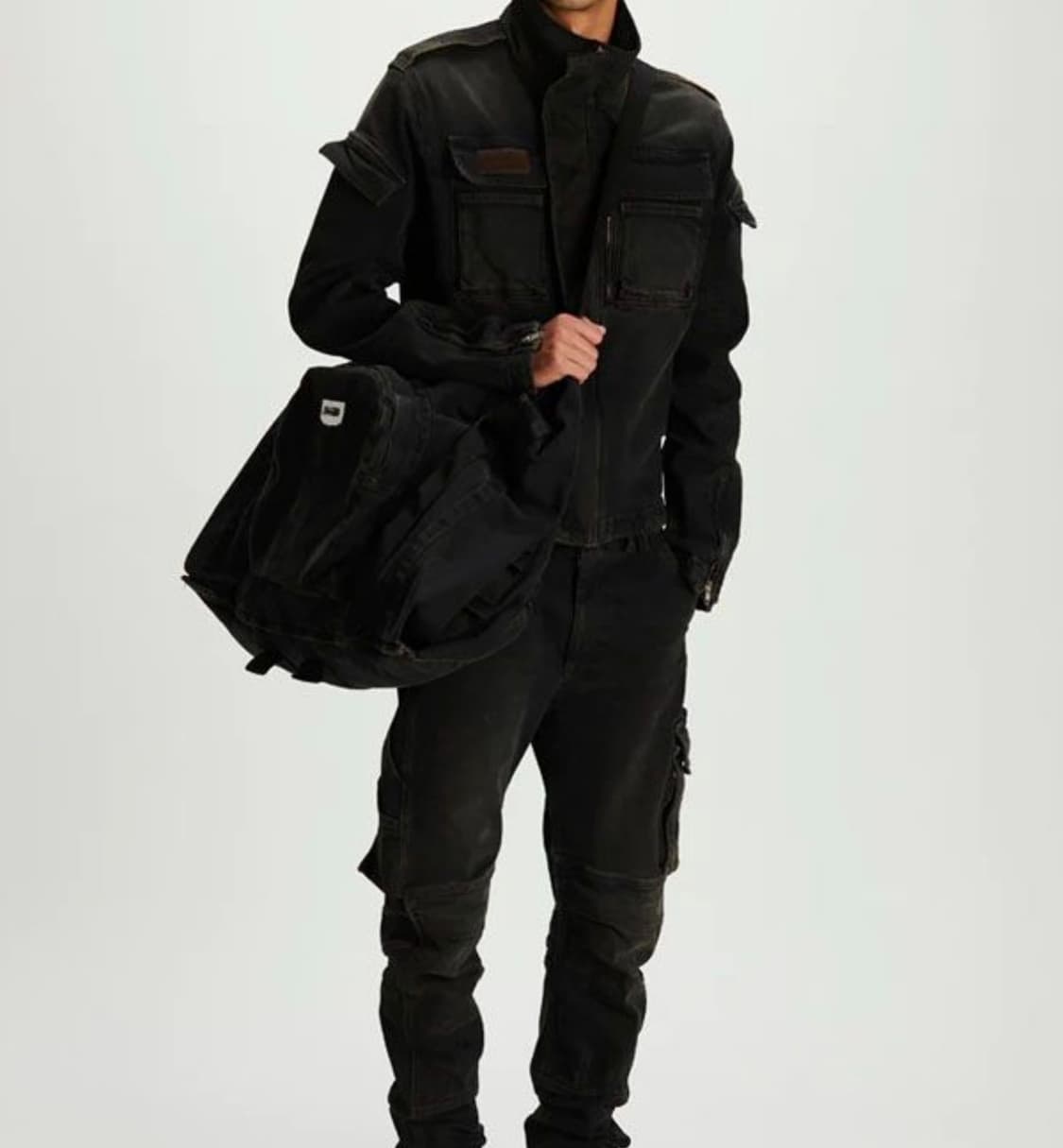 마리아노 데님 쇼퍼 숄더백 상품이미지2