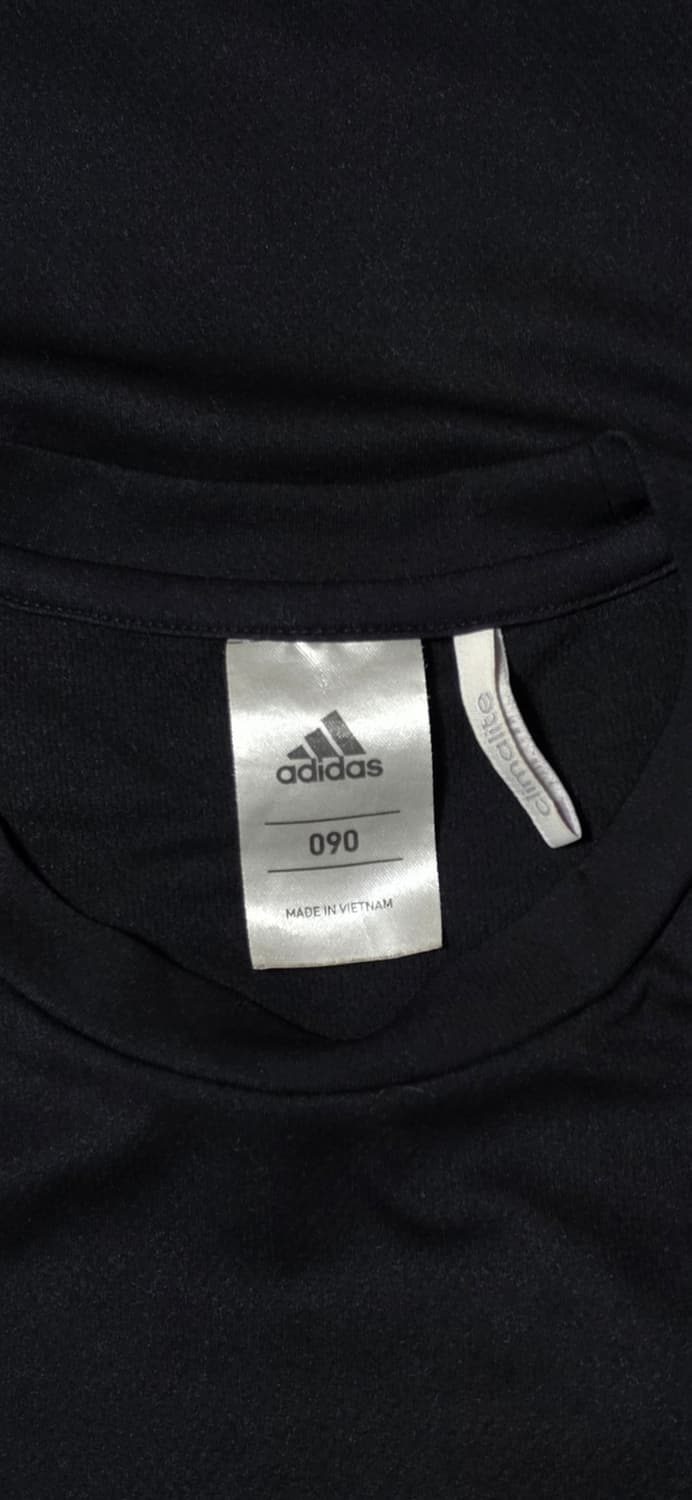 아디다스 삼선 블랙 반팔티 90 상품이미지3