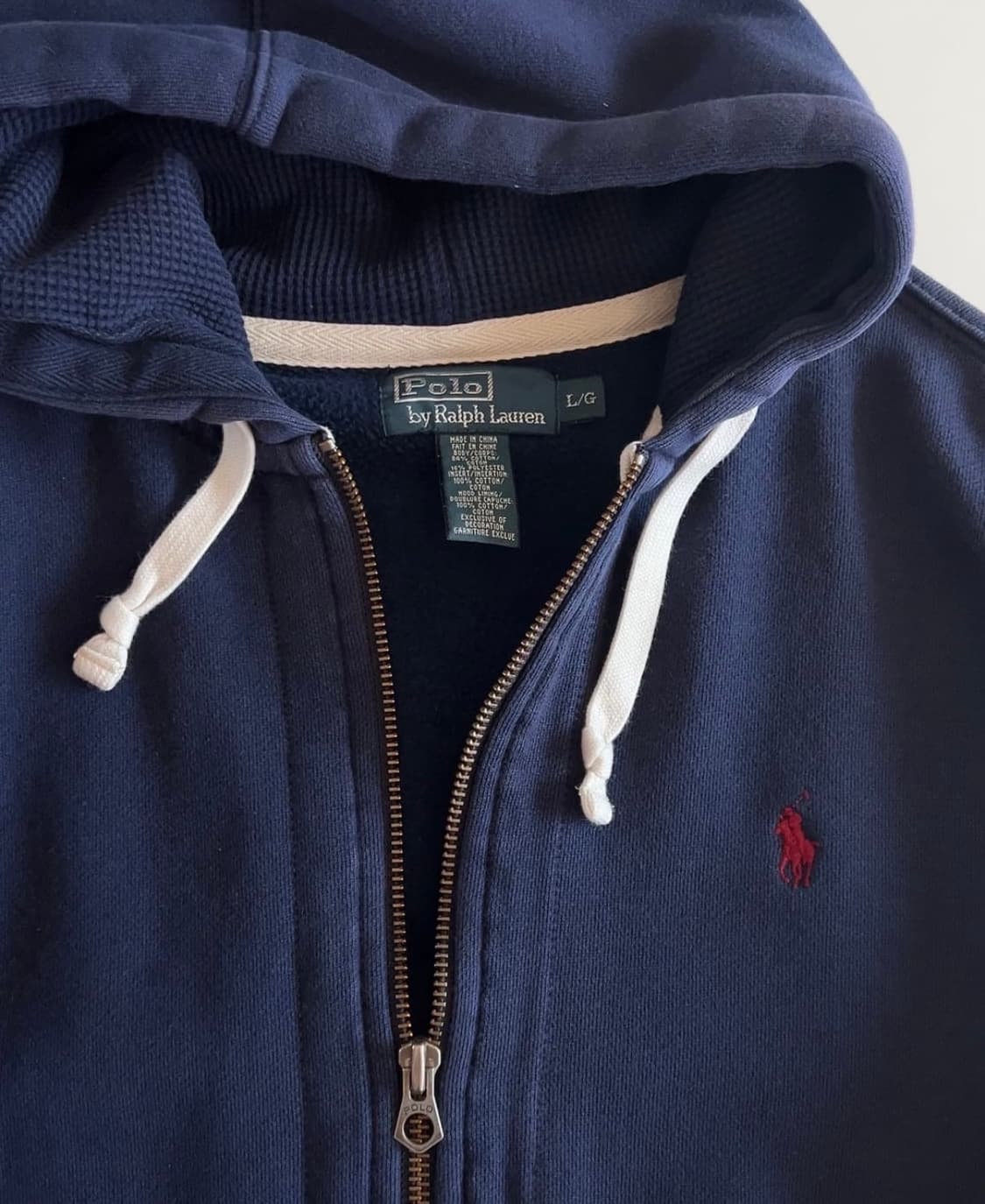 폴로 랄프로렌 써멀 헤비코튼 후드집업 상품이미지5