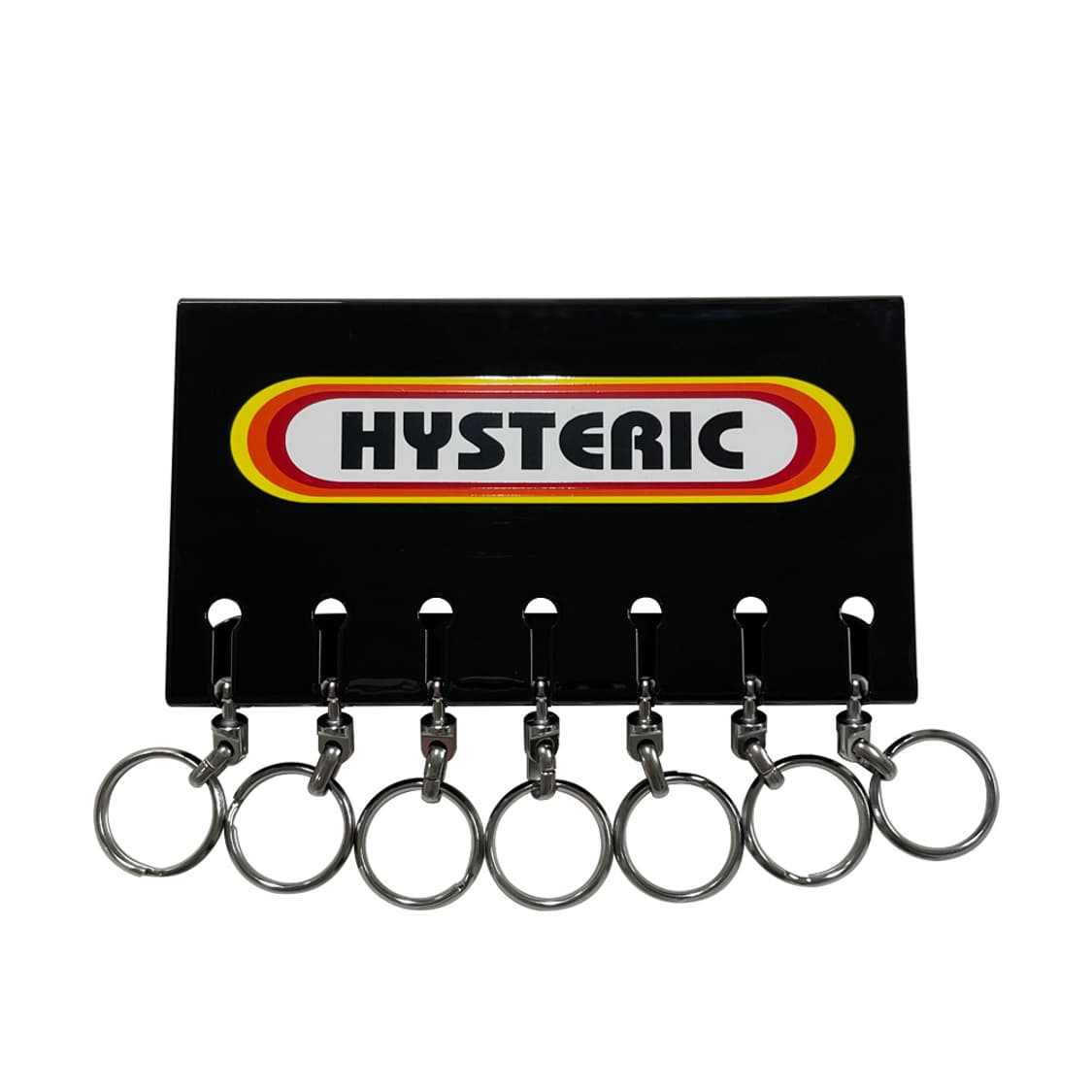 히스테릭글래머 열쇠고리 거치대 블랙 상품이미지1