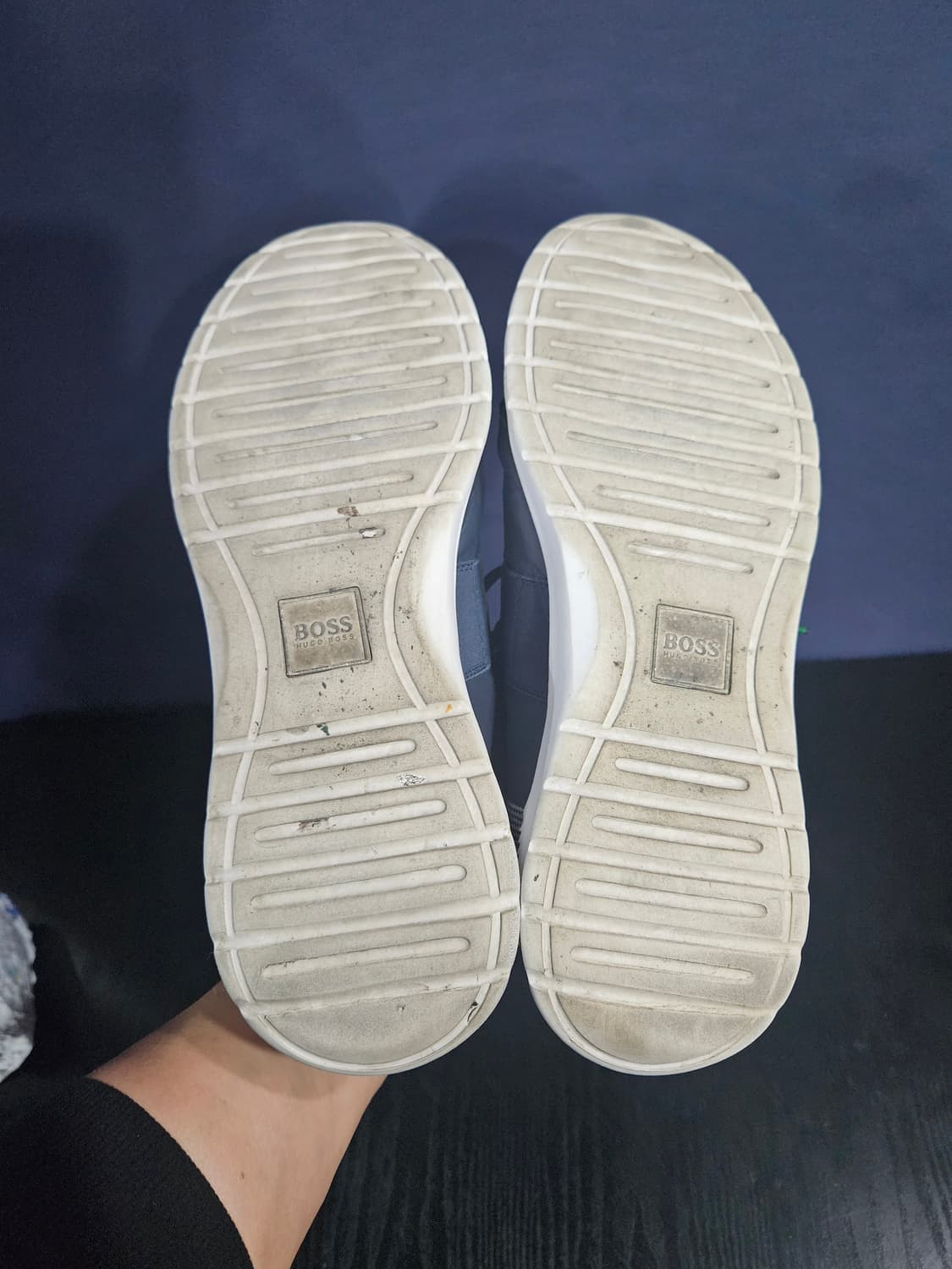 휴고보스 네이비 남성 42 스니커즈  상품이미지9