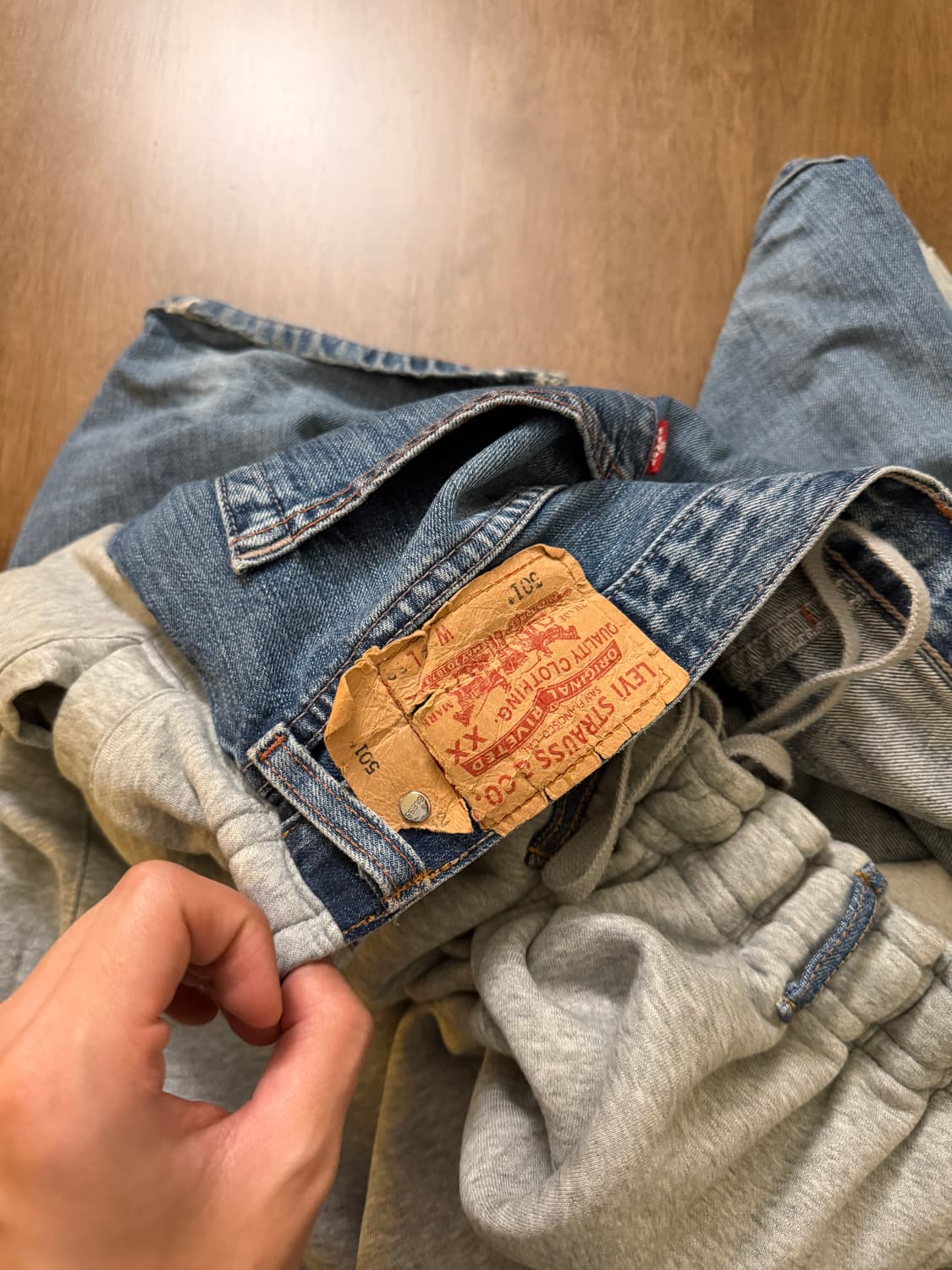 os) bless 블레스 오버조깅진 회청  상품이미지4