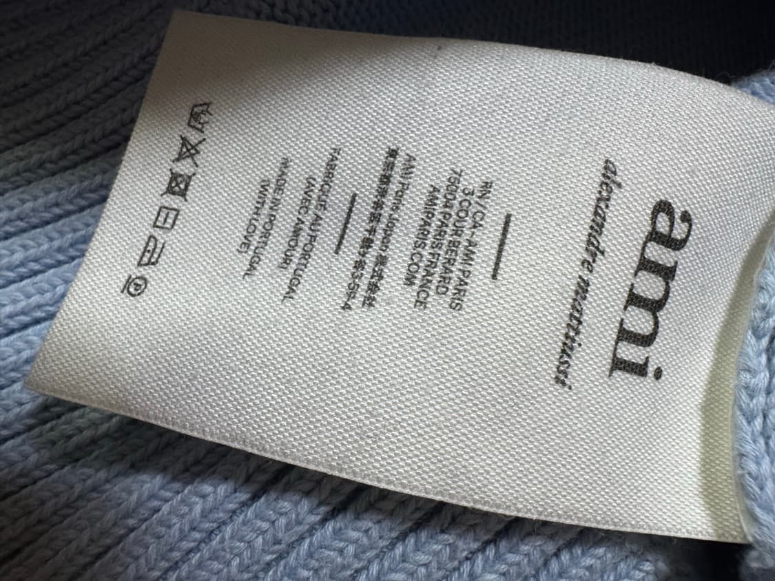 아미 루즈핏 면니트 L 상품이미지4