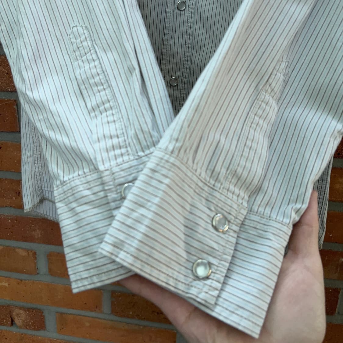 노 바운더리즈 웨스턴 스트라이프 셔츠 상품이미지7