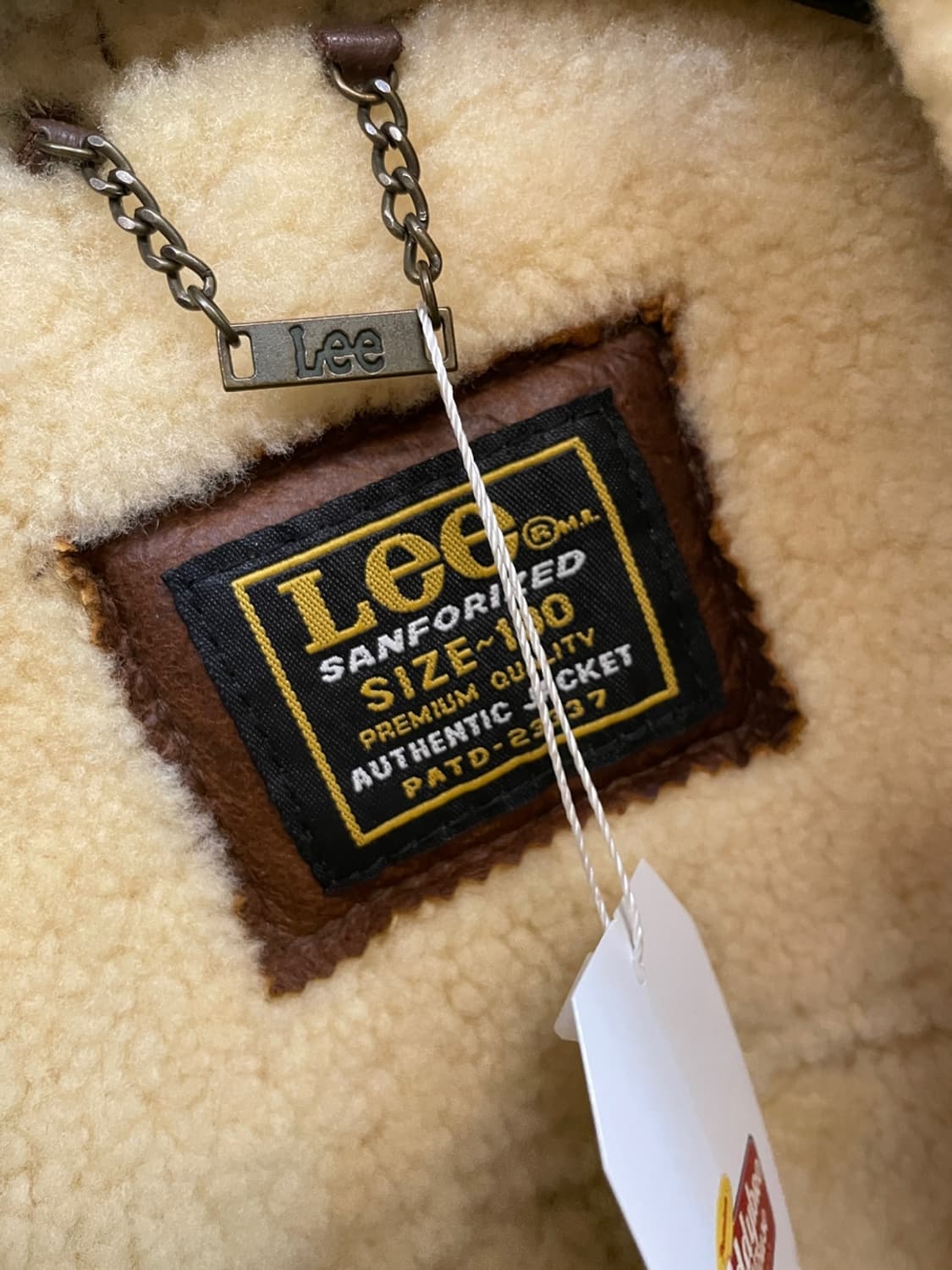 리 양가죽 무스탕 가죽 자켓 상품이미지8