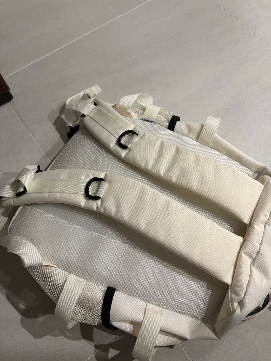 캉골 재팬 아이보리 백팩 상품이미지7