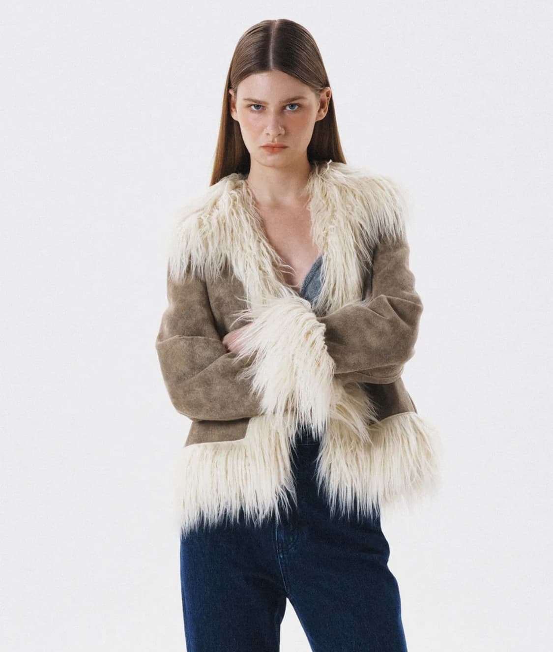 커렌트 리버시블 퍼 코트 / 퍼 자켓 상품이미지2