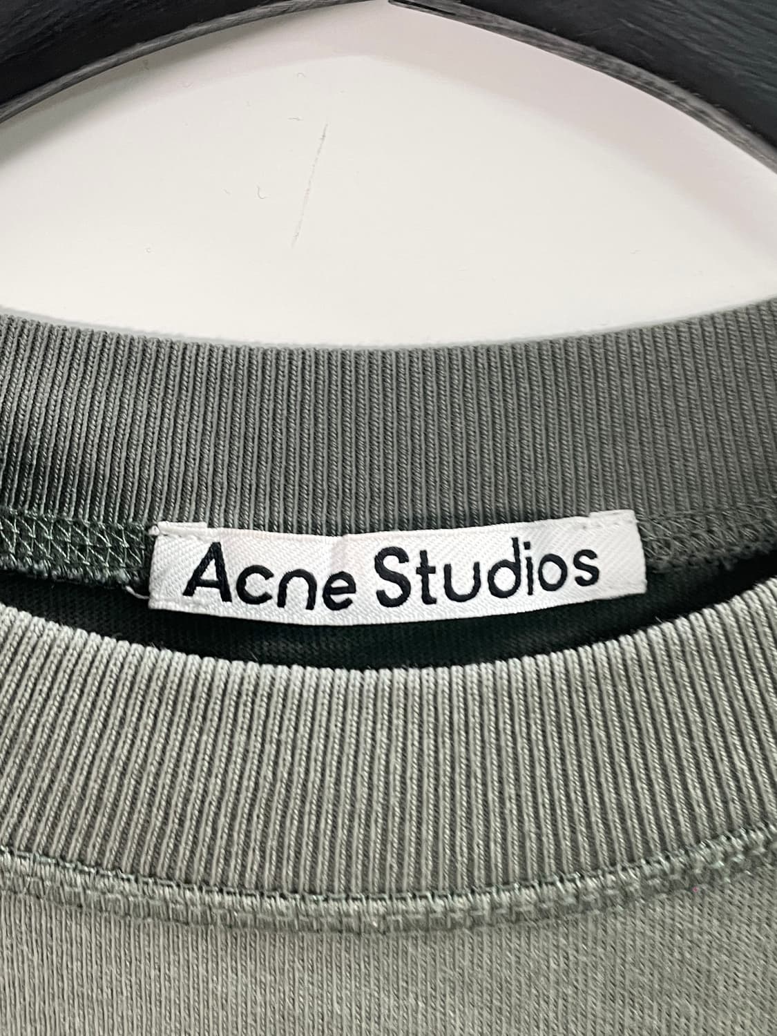 아크네 스튜디오 미드로고 반팔티 (on.557) 상품이미지4