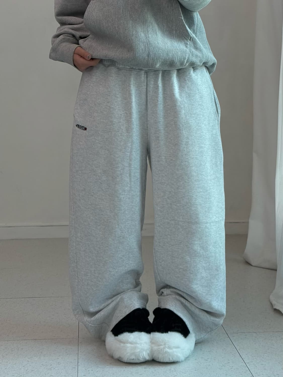 아웃도어 멜란지 코튼 팬츠 상품이미지1