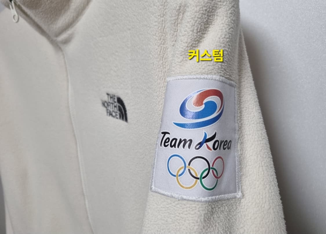 남성 노스페이스 (커스텀) 국대 국가대표 팀코리아 단복 플리스 자켓 상품이미지10