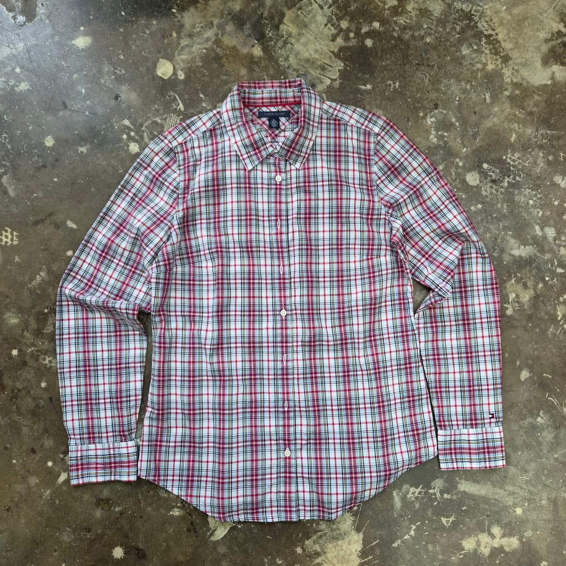 M) 타미힐피거 체크셔츠 남방 상품이미지1