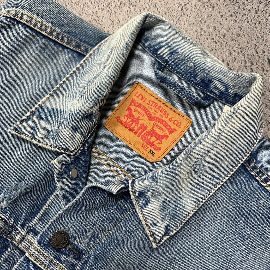 ✨ (바배) 리바이스 72334 데님 청자켓  상품이미지8