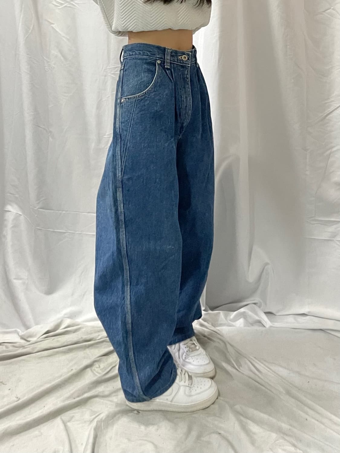 TIMELAG 중청 데님 팬츠 30inch 상품이미지3