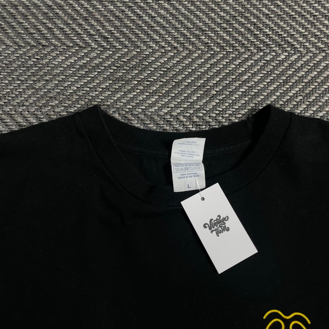 빈티지 프린팅 박스로고 반팔 티셔츠 o 3970 상품이미지4