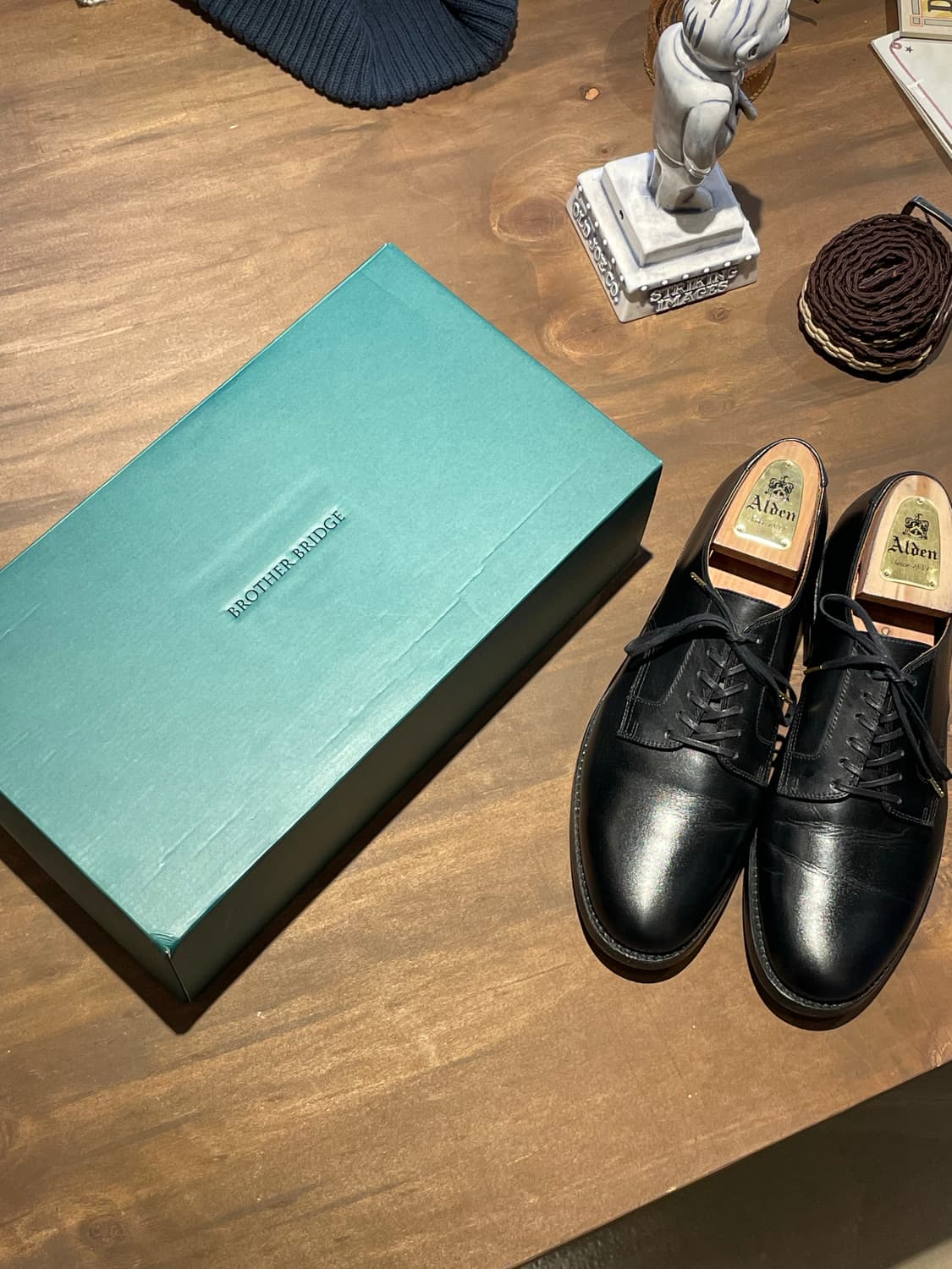 브라더 브릿지 밀리터리 라스트 더비슈즈 판매 알든 rrl 상품이미지9