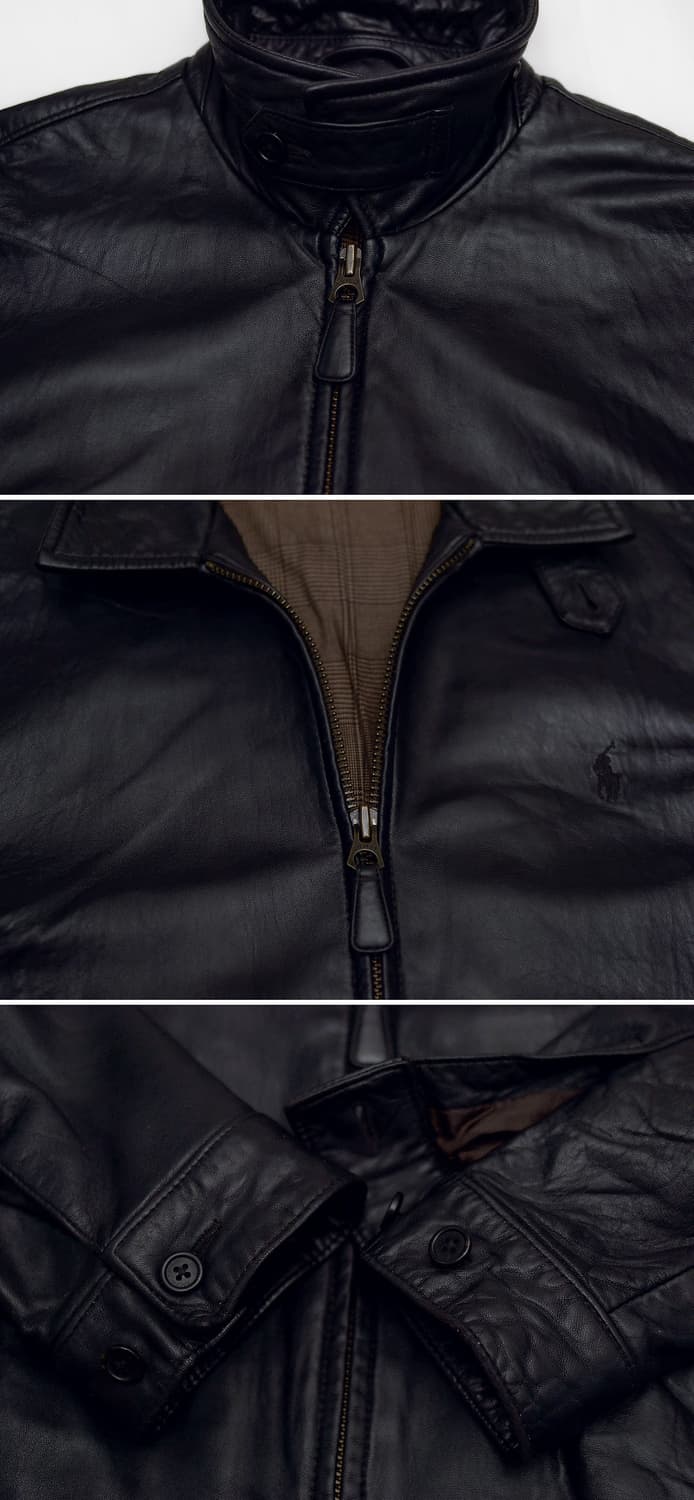폴로 랄프로렌 클래식 맥스웰 램스킨 레더 자켓 (M / 100) 상품이미지8
