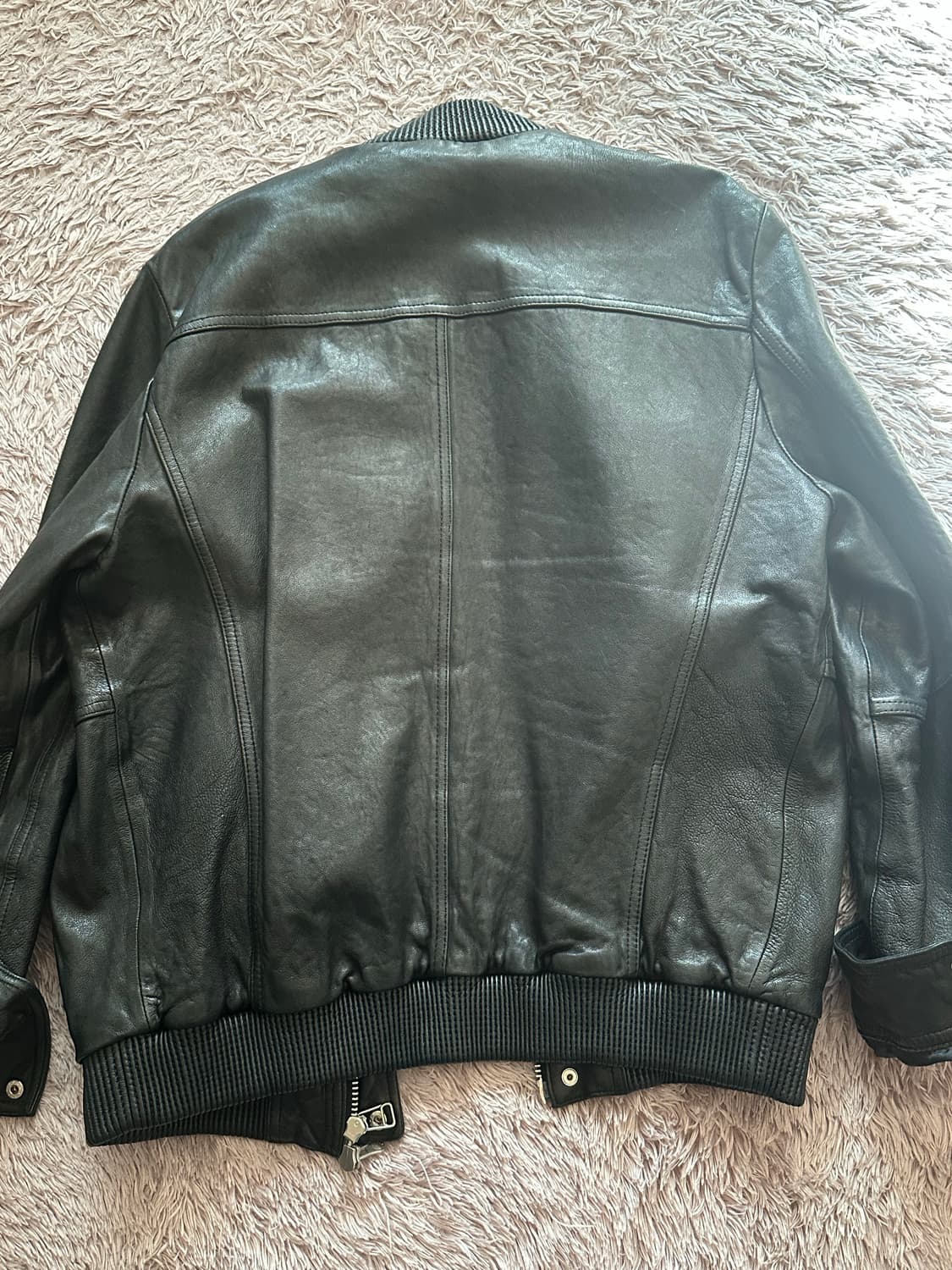 리얼 양가죽 자켓 (블루종) 상품이미지7