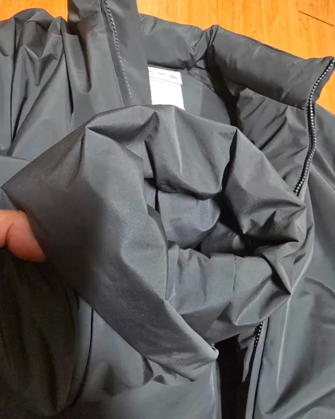 [L]PAF 7.0 DOWN RIGHT 포스트아카이브팩션 파프패딩 차콜 상품이미지6