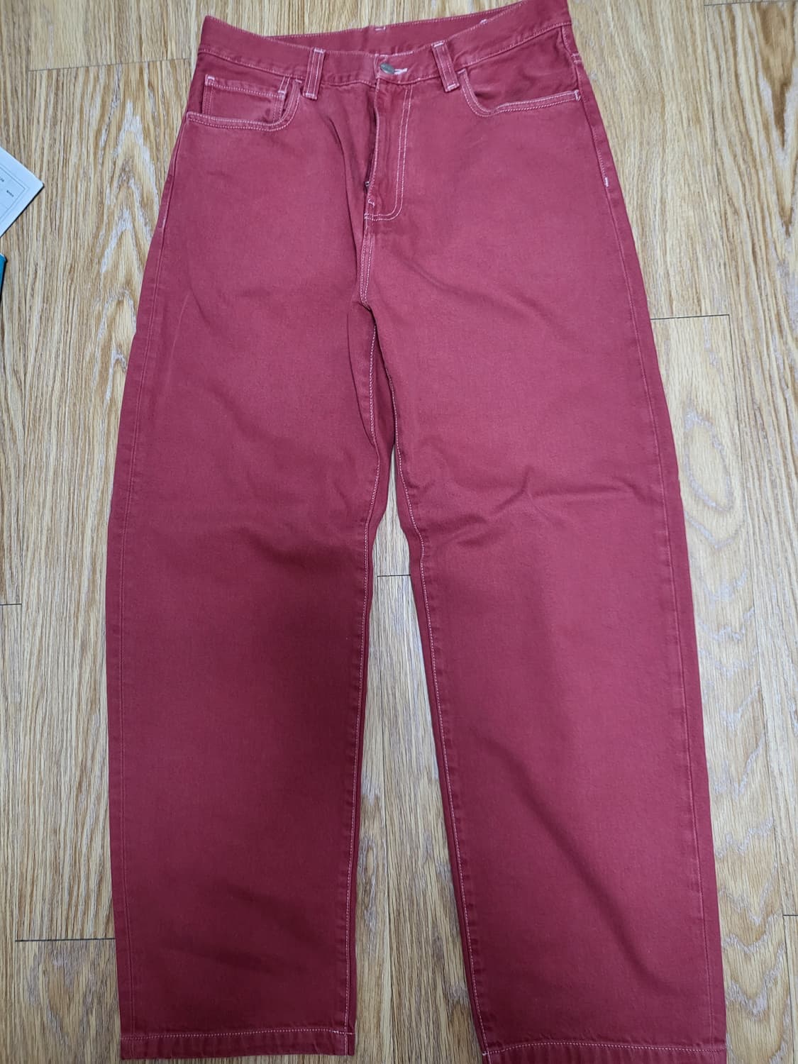 칼하트 wip 랜든 팬츠 landon pants 핑크 30 상품이미지5