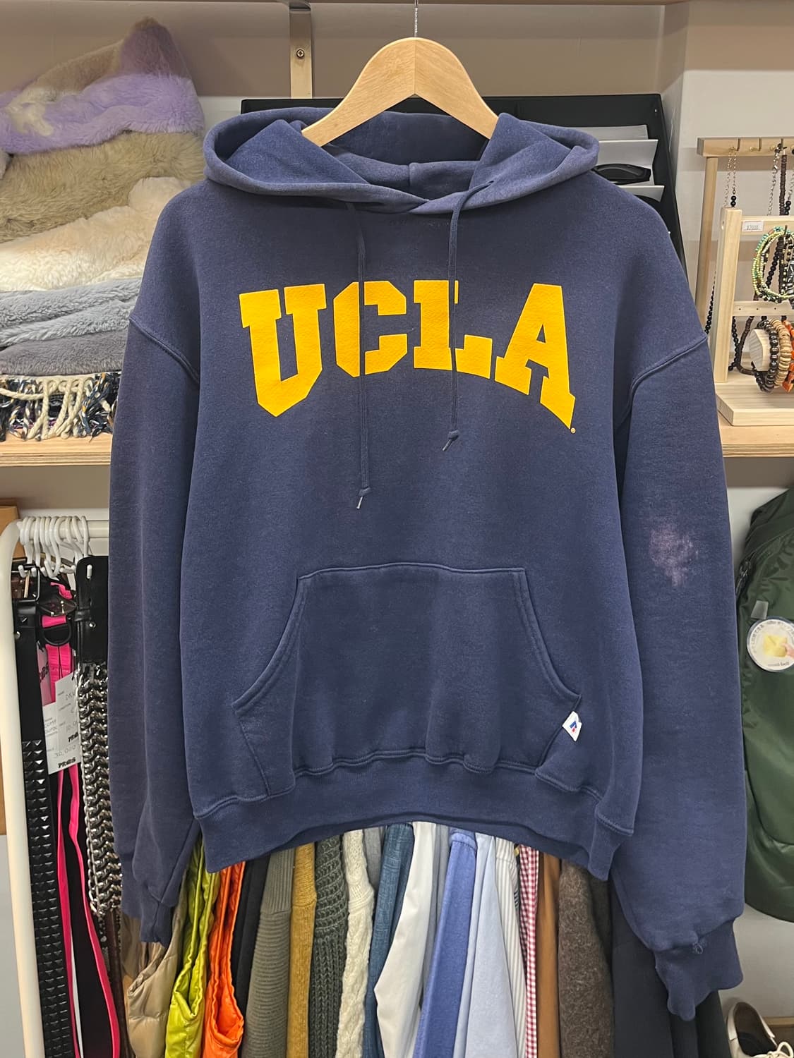 [90] 러셀 UCLA 후드티 M  상품이미지1