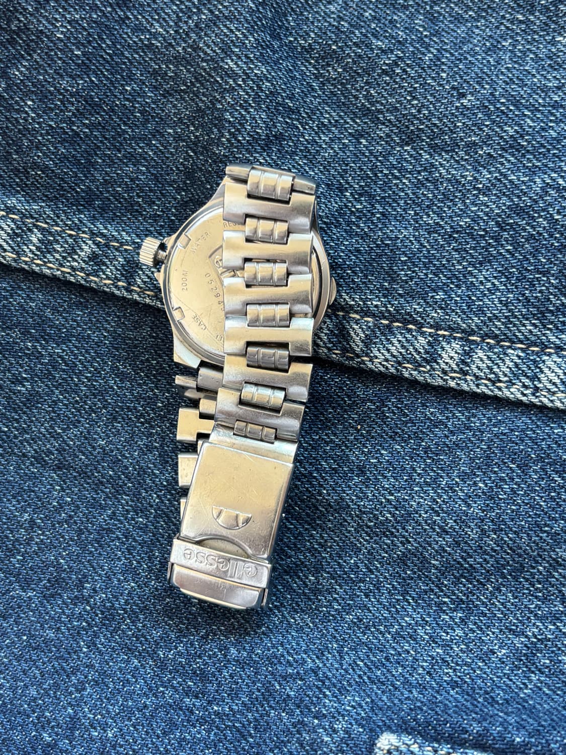 vintage ellesse metal watch 엘리쎄 상품이미지4
