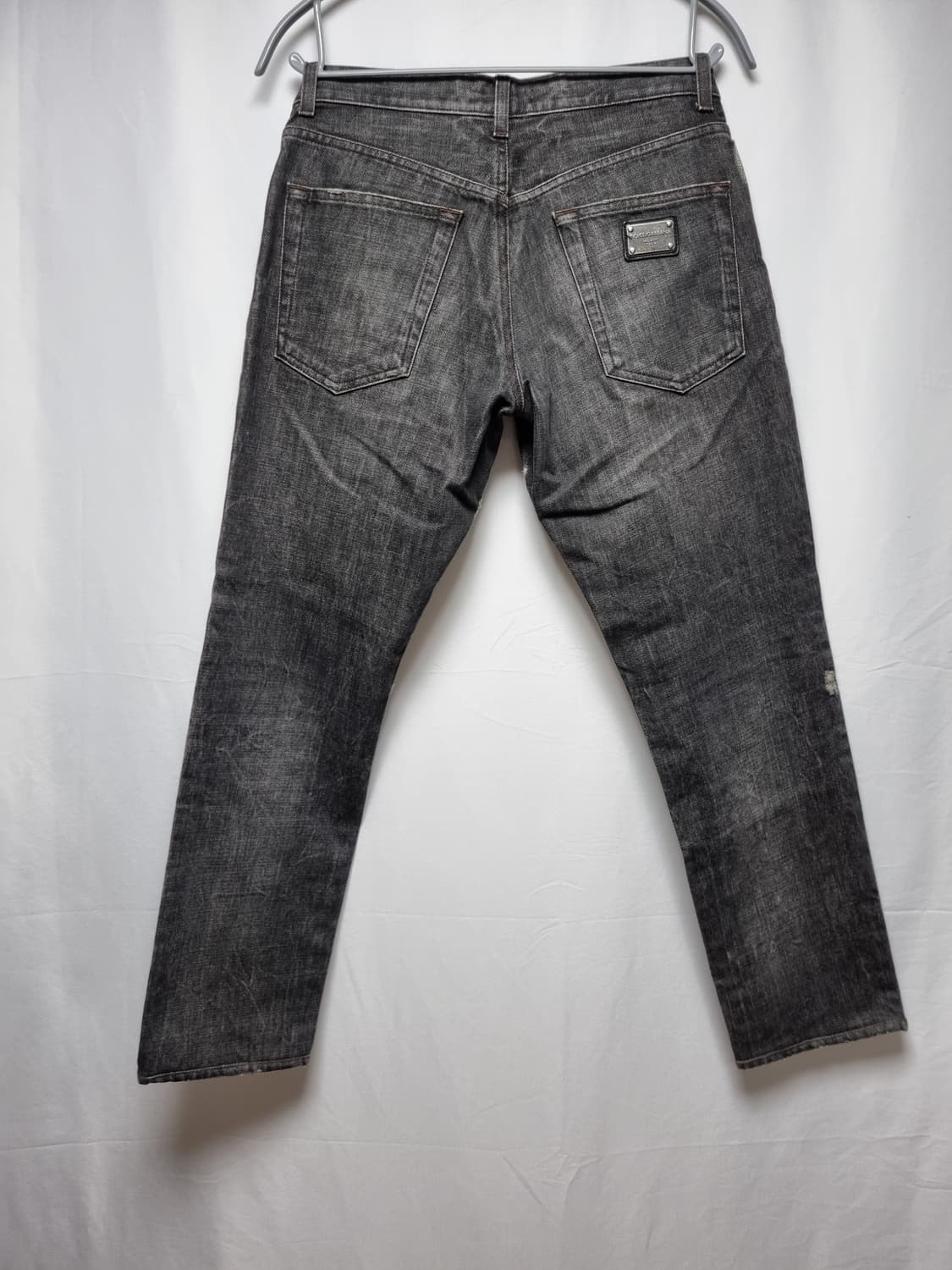 돌체앤가바나 데미지 그레이 데님팬츠 상품이미지2