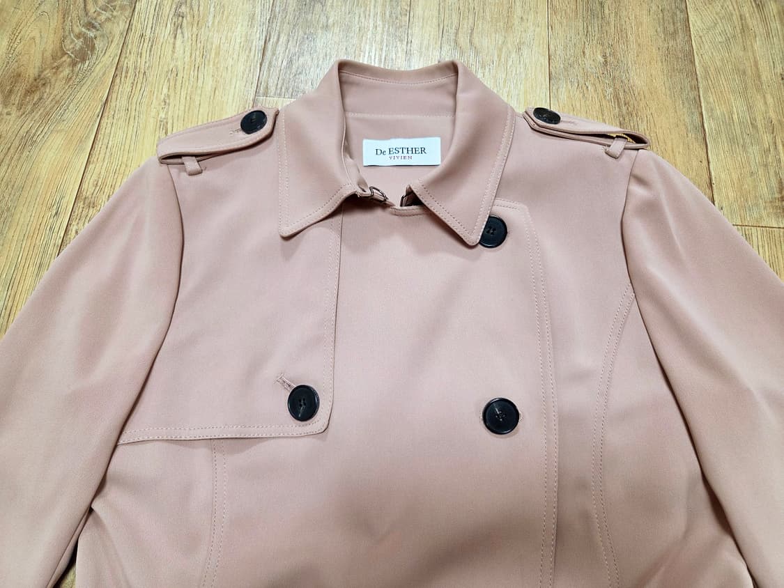 드에스더(DE ESTHER) 벨티드 트렌치코트 55 상품이미지3