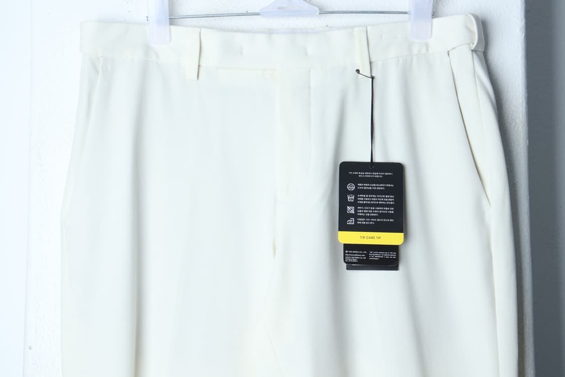 (S-M) 무신사 스탠다드 슬랙스 경량 바지 새상품 일자핏-P10215 상품이미지3