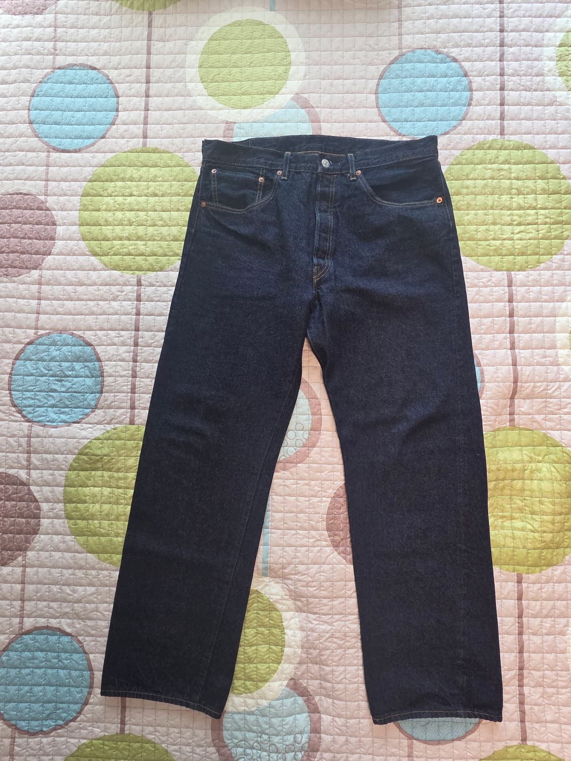 리바이스 LVC 501 1955년 모델 W34 L30 다크인디고 판매 상품이미지1