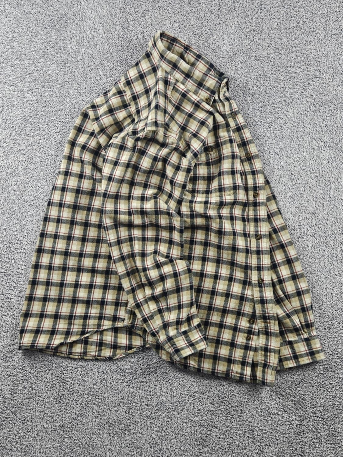 칼하트 체크 패턴 포켓 워크 셔츠 / 11275 상품이미지4