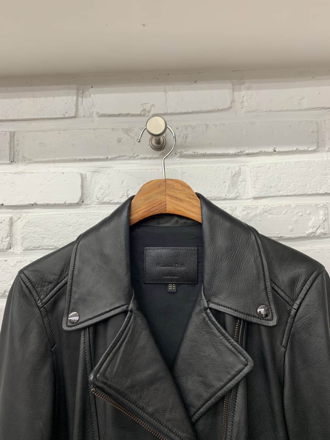 마시모 두띠 양가죽 라이더 자켓 상품이미지9