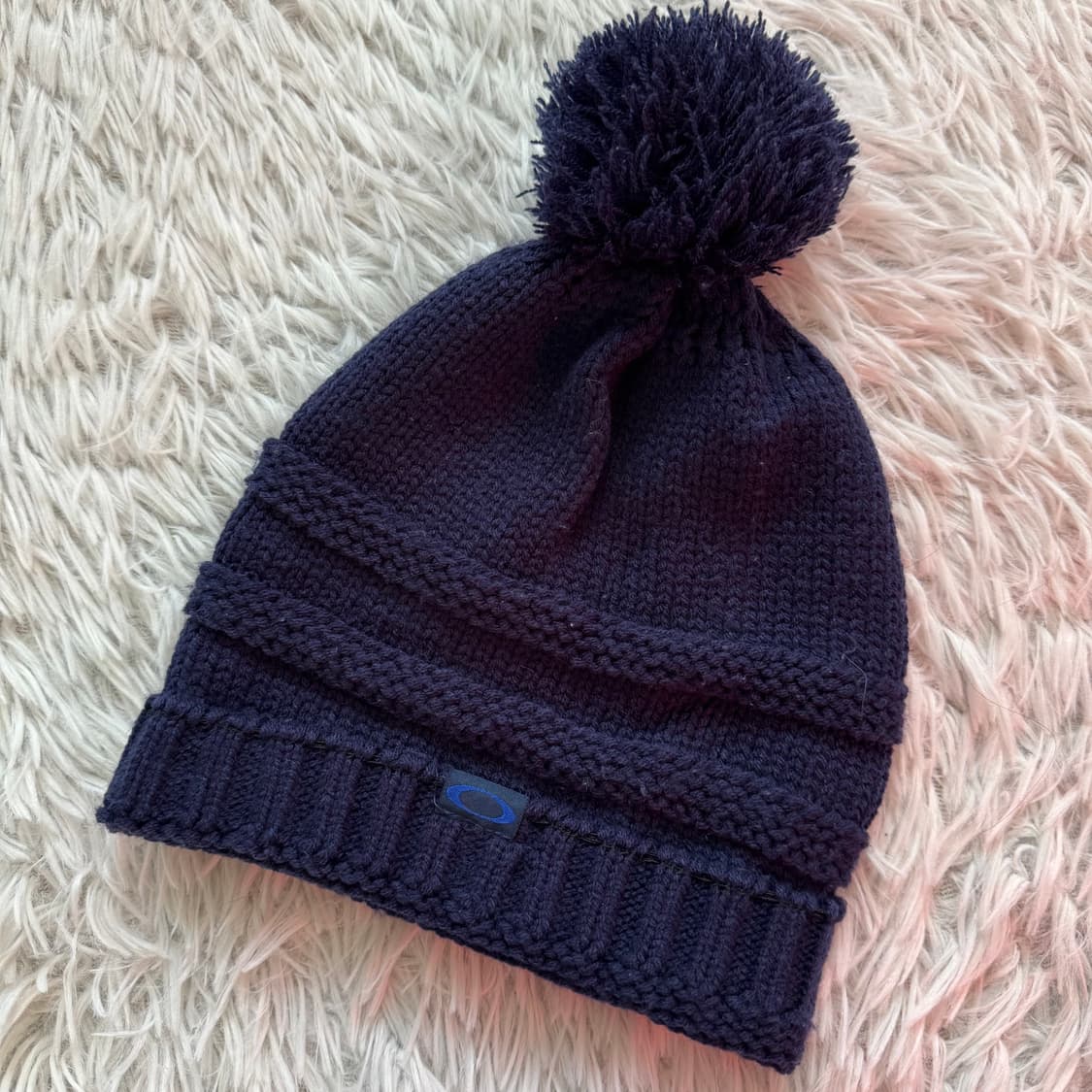 OAKLEY 일본빈티지 y2k 니트 모자 오클리 모자 롱비니 free 상품이미지2