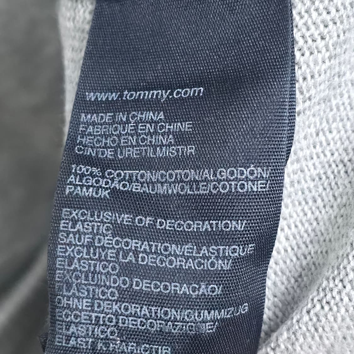 [L] 타미힐피거 그레이 가디건 상품이미지7