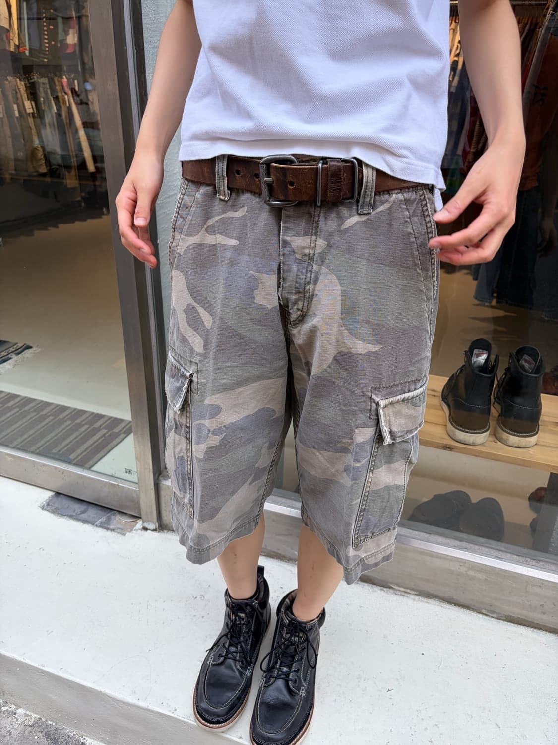 30) Hollister 카모플라쥬 카고 버뮤다 쇼츠 상품이미지1