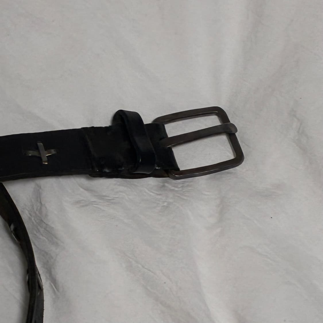 M.A+ 마우리지오아마데이 극초기판 홀스하이드 스터드 벨트 상품이미지3