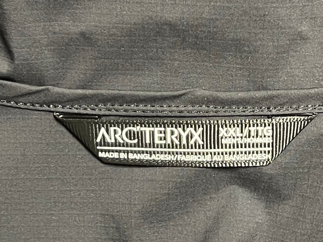 아크테릭스 스쿼미시 후디 블랙 XXL 상품이미지5