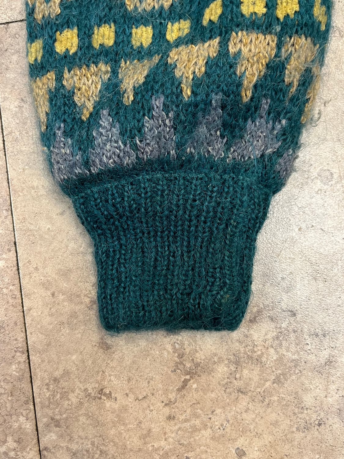 빈티지 패턴 버튼 가디건 그린 #csz3015 상품이미지10