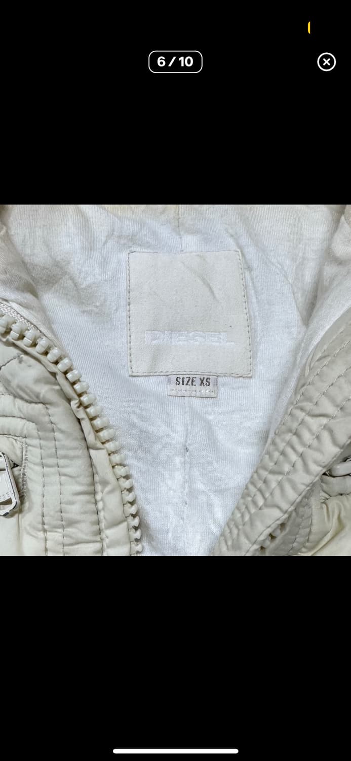 디젤 퀄팅 경량 패딩 자켓 상품이미지5