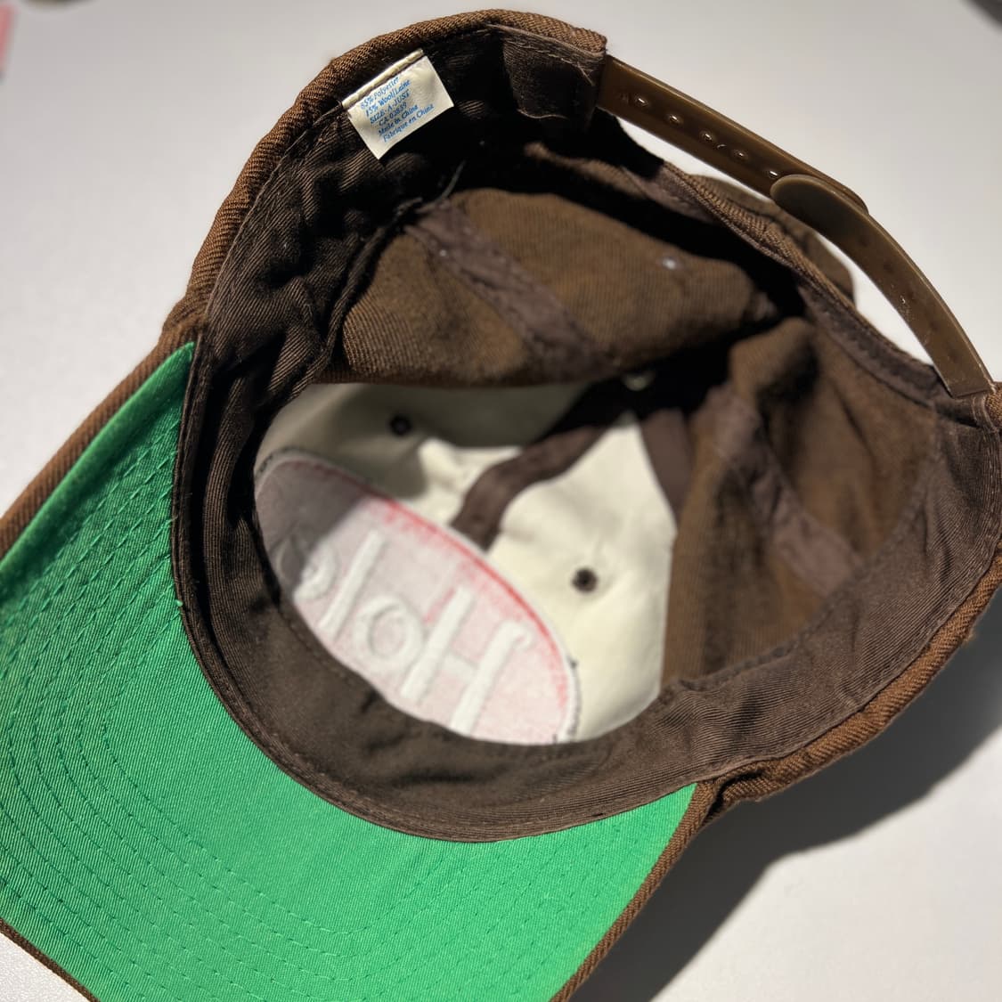 빈티지 90s Hole 로고 스냅백 캡 상품이미지2