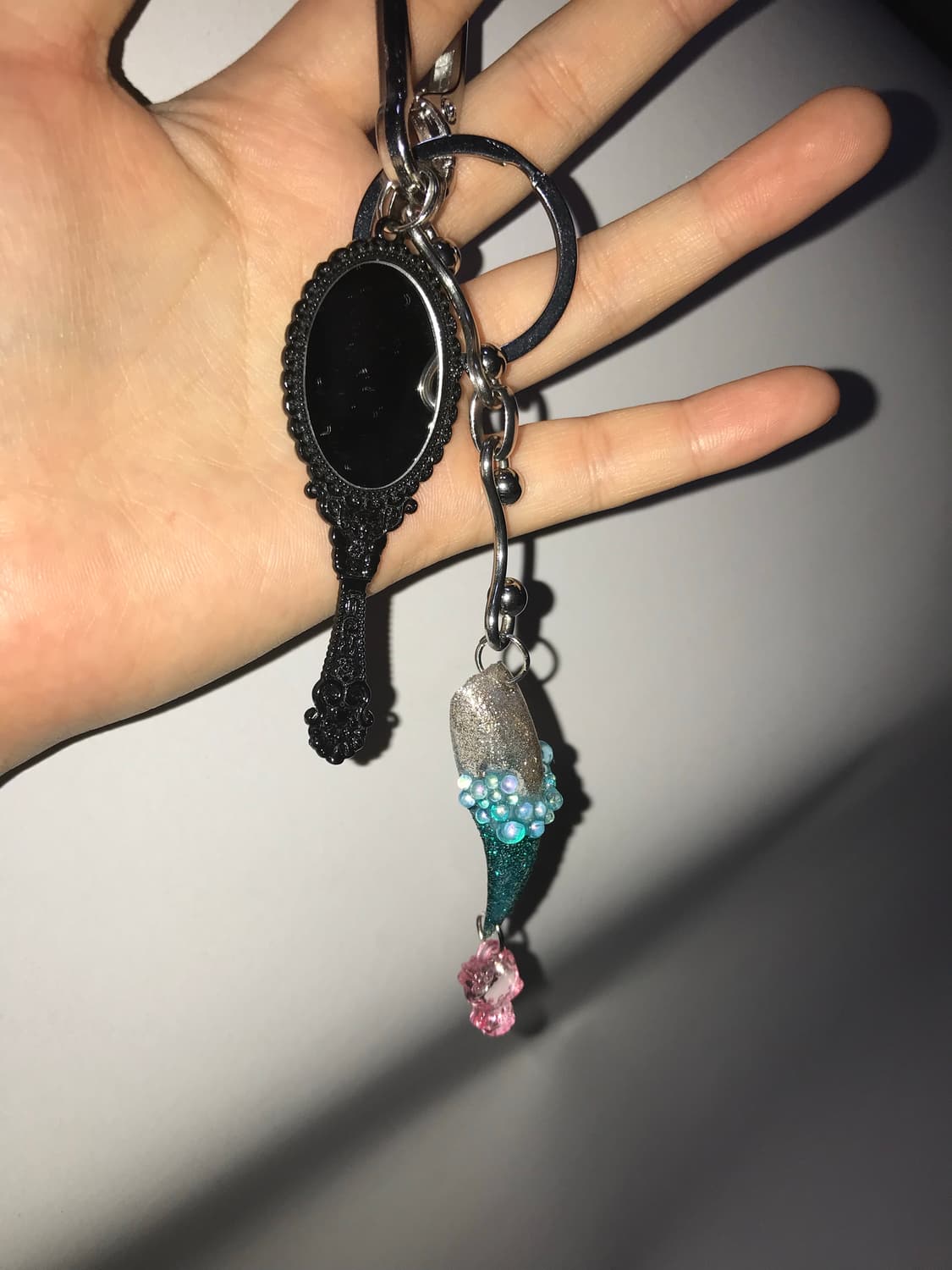 cat claw nail tip keyring🎀👛 상품이미지3