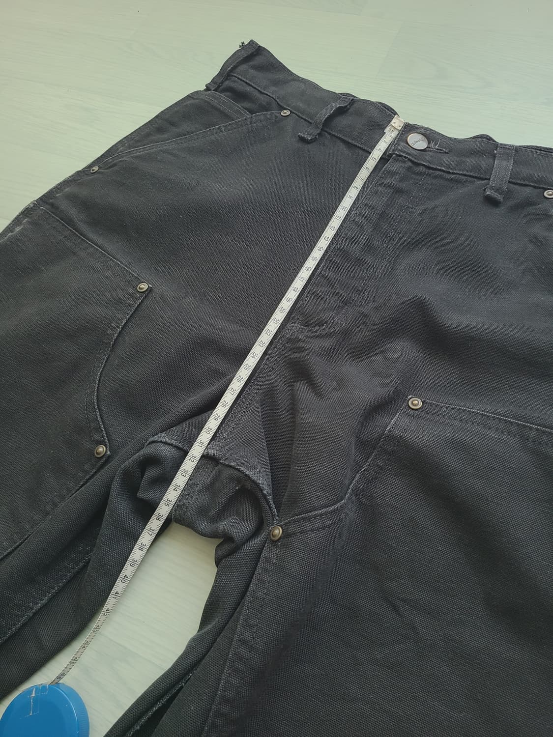 칼하트 b136 blk 블랙 더블니 (30×30) 상품이미지9